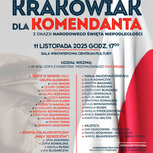 Widowisko "Krakowiak dla Komendanta" z okazji Święta Niepodległości w Jędrzejowie