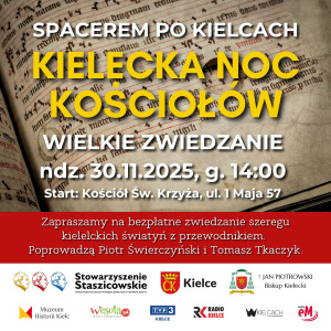 Spacerem po Kielcach - "Kielecka Noc Kościołów"