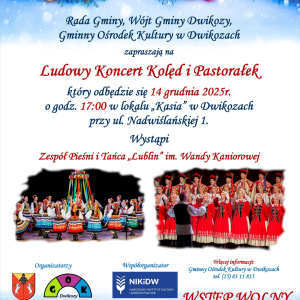 Ludowy Koncert Kolęd i Pastorałek w Dwikozach