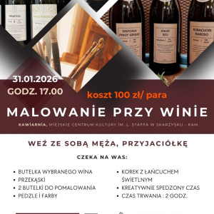 Malowanie przy winie w Skarżysku-Kamiennej