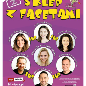 Spektakl "Sklep z facetami" w Wąchocku