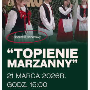 Spektakl plenerowy "Topienie Marzannny" w Busko-Zdroju