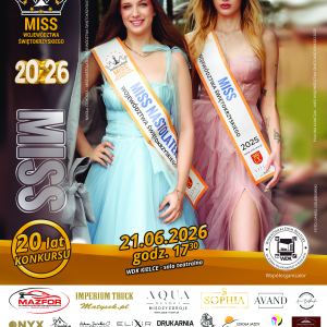 20. edycja Konkursu Miss Województwa Świętokrzyskiego 2026 w Kielcach