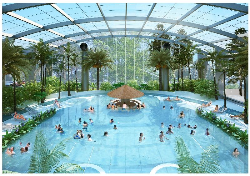 Baseny tropikalne Bińkowski Resort